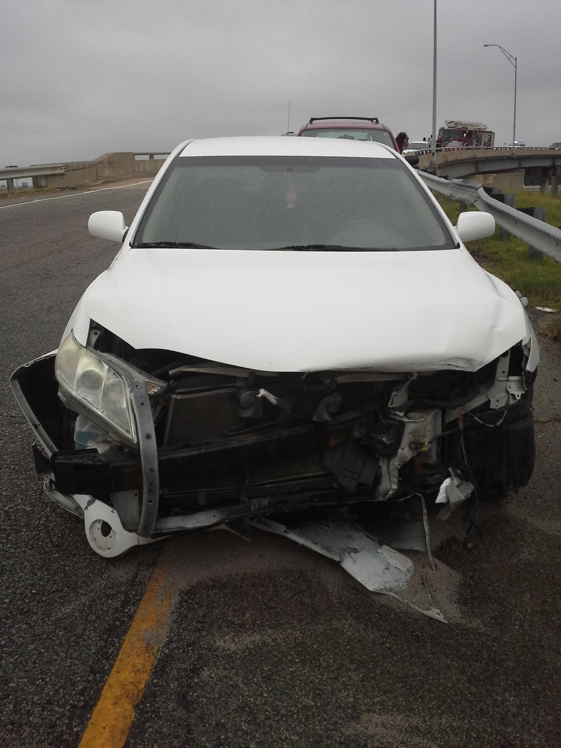 Toyota Camry I crashed Margo Woodward