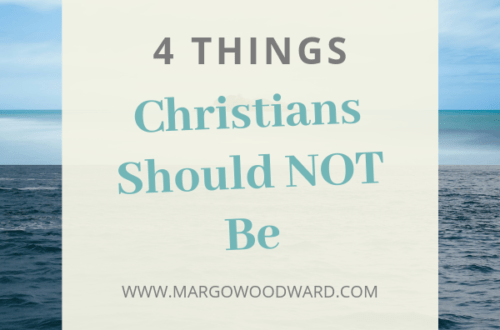 4 Things Christians Should Not Be