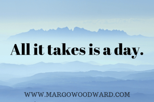 All it takes is a day