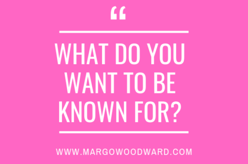 what do you want to be known for?