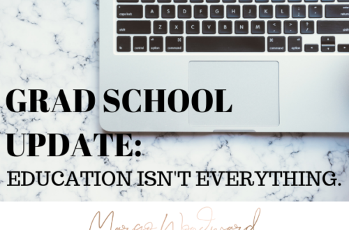 education isn't everything Margo Woodward
