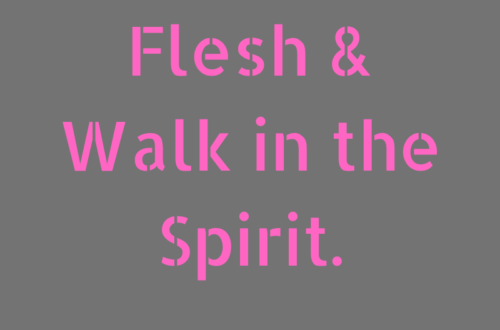Tame the Flesh & Walk in the Spirit by Margo Woodward