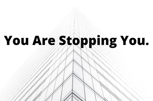 You Are Stopping You by Margo Woodward