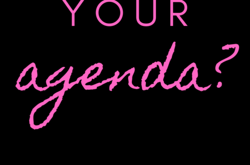 whats your agenda by Margo Woodward