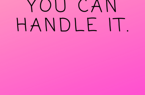 YOU CAN HANDLE IT by Margo Woodward