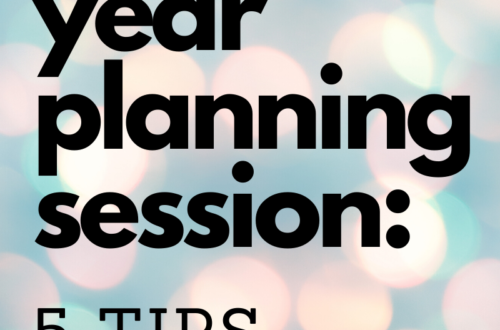 mid-year planning session: 5 tips by Margo Woodward