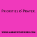 Priorities & Prayer by Margo Woodward