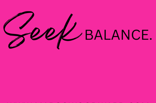 Seek Balance by Margo Woodward