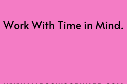 Work With Time in Mind by Margo Woodward