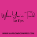 When You're Tired by Margo Woodward
